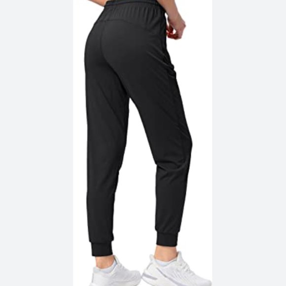 AJISAI Jogger Pants Stretch Waist With Drawstring & Pockets szM - Picture 11 of 12
